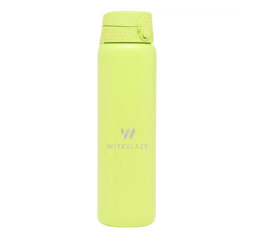 NOS BLAZE lime insulated bottle