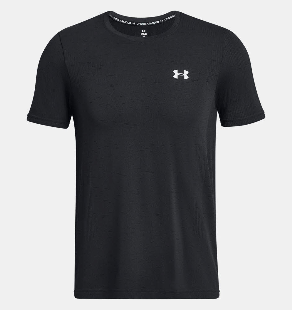 UA Vanish Seamless SS-BLK,