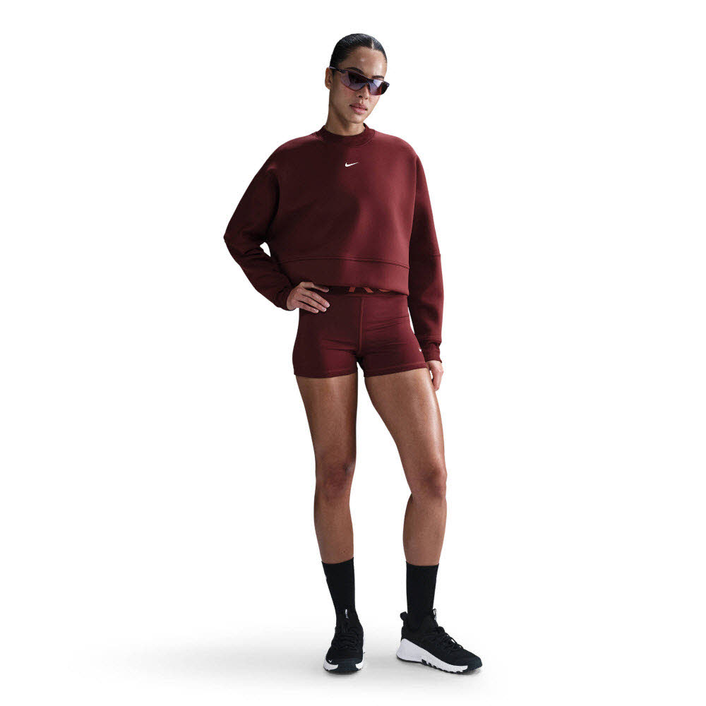 W NK PRIMA DF CREW TOP GG