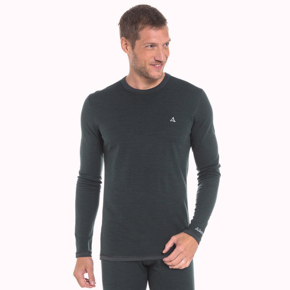 Merino Sport Shirt 1/1 Arm M 9