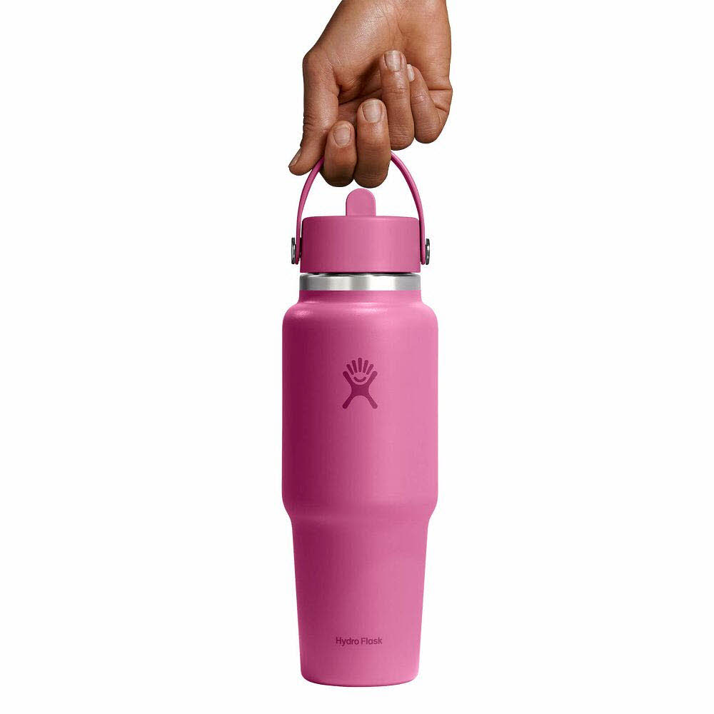 32 OZ WIDE FLEX STRAW TRAVEL BOTTLE