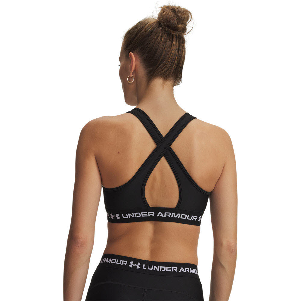 NOS Crossback Mid Bra-BLK