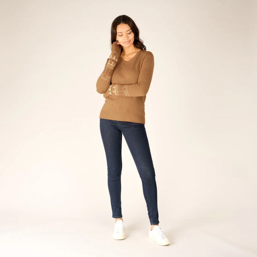MAYA V-NECK SWEATER