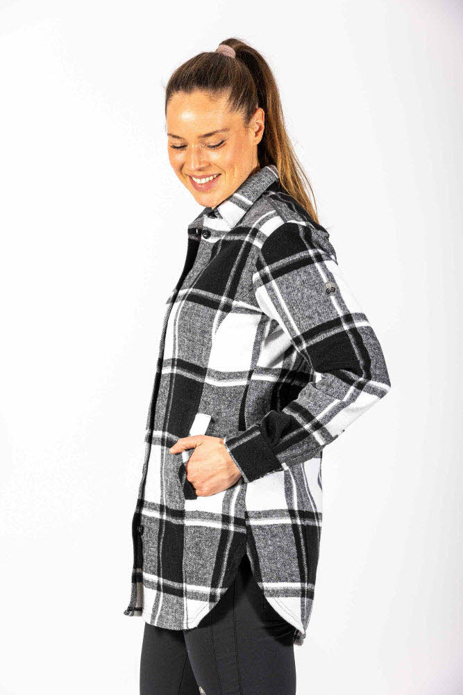 Sanremo lange Flanell Bluse