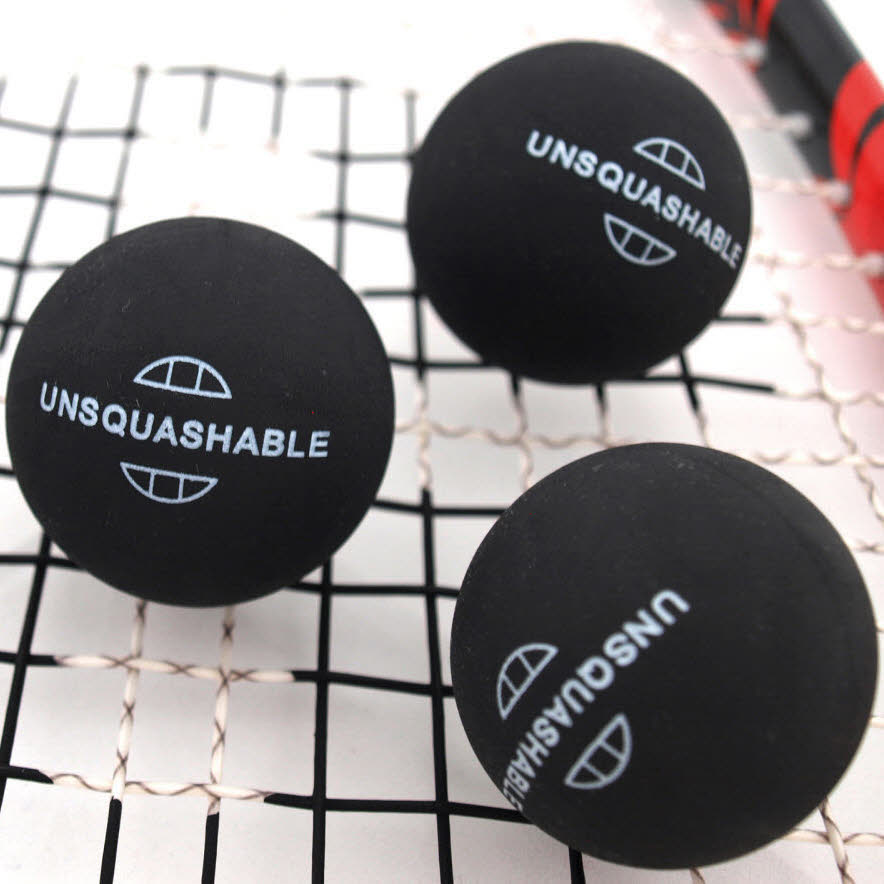 NOS Squash-Ball UNSQUASHABLE Med.