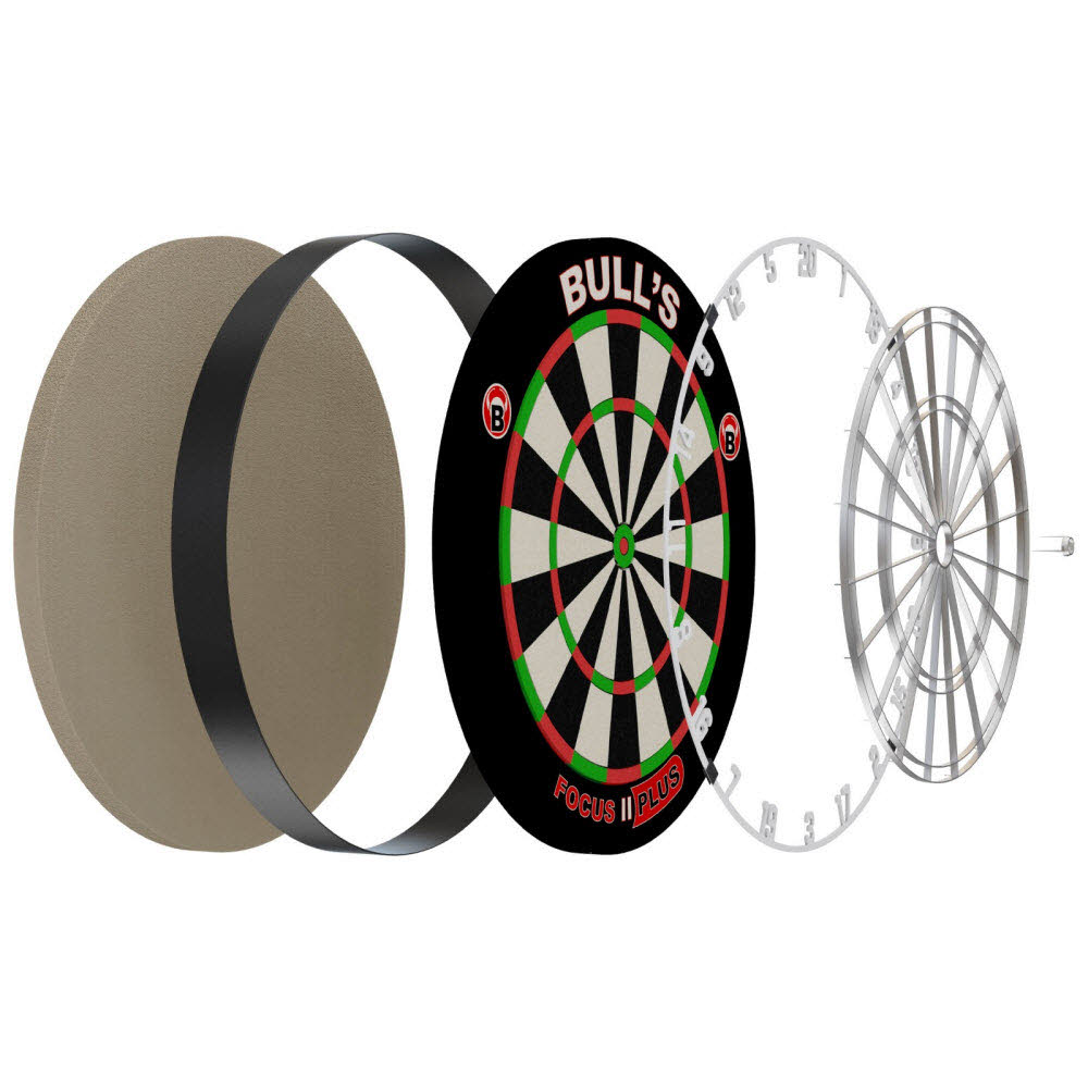 BULL'S Focus II Plus Dart Board
