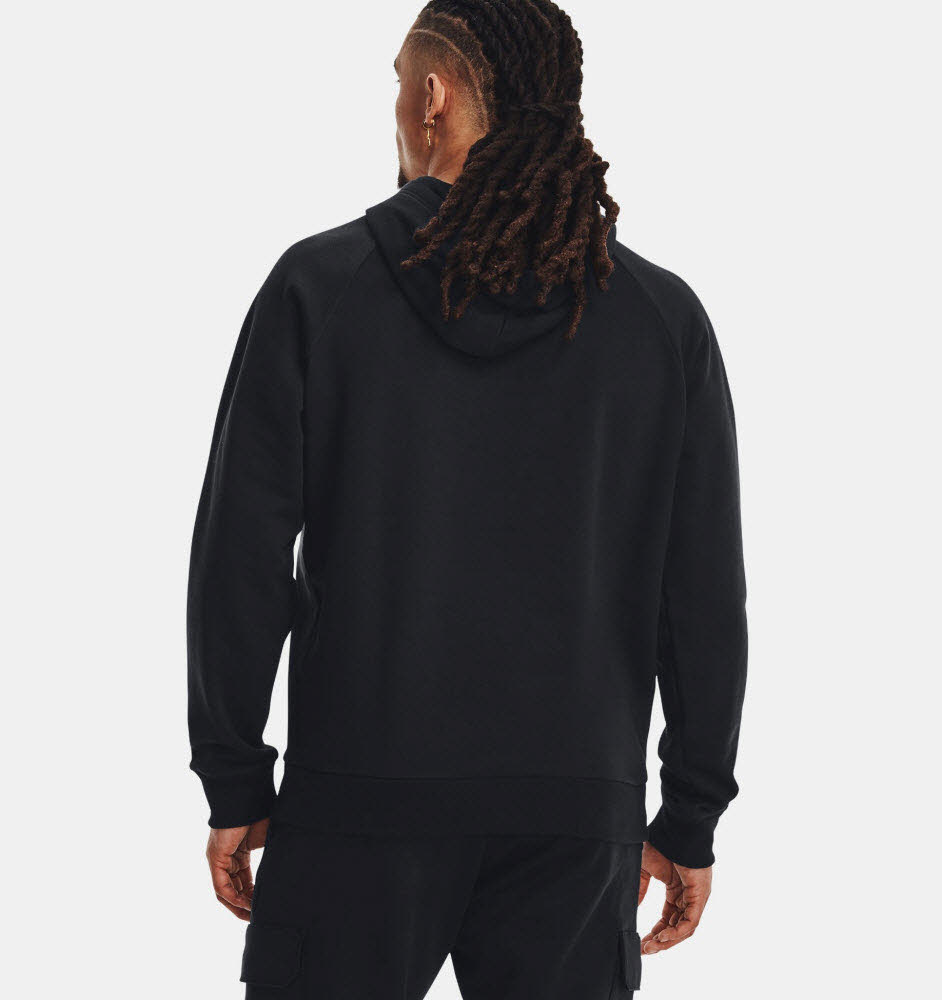 UA Rival Fleece Hoodie-BLK