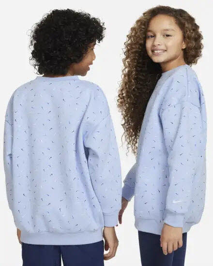 G NSW ICN FLC CREW LOGO PRNT