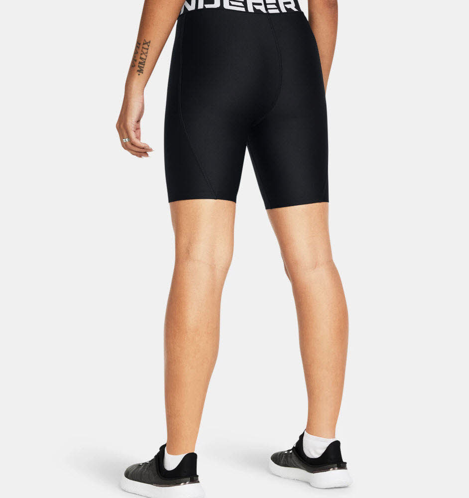 UA HG Authentics 8in Short-BLK