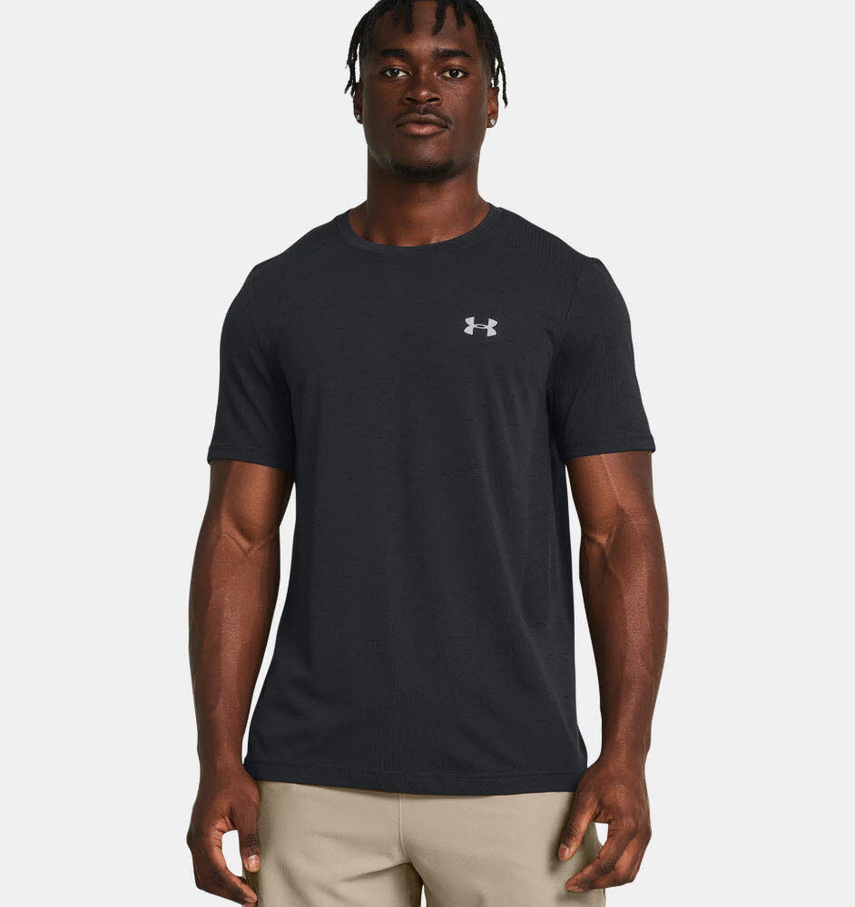 UA Vanish Seamless SS-BLK,
