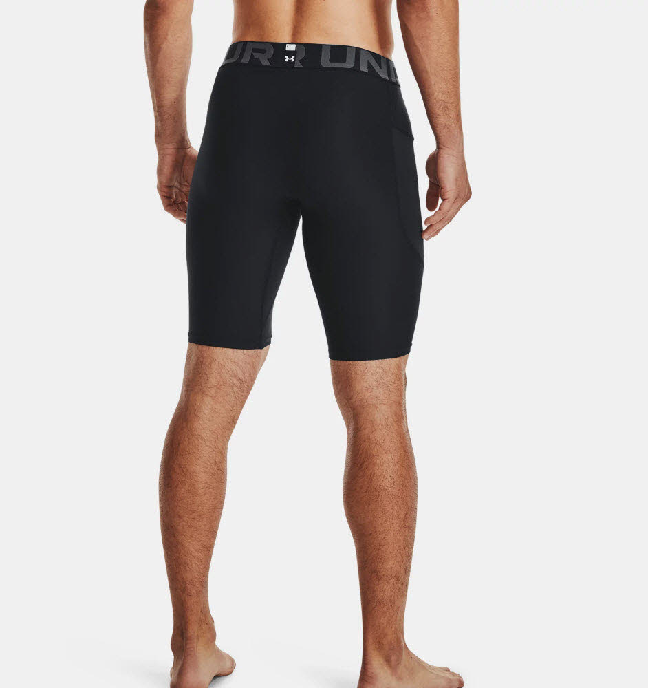 NOS UA HG Armour Lng Shorts-BLK