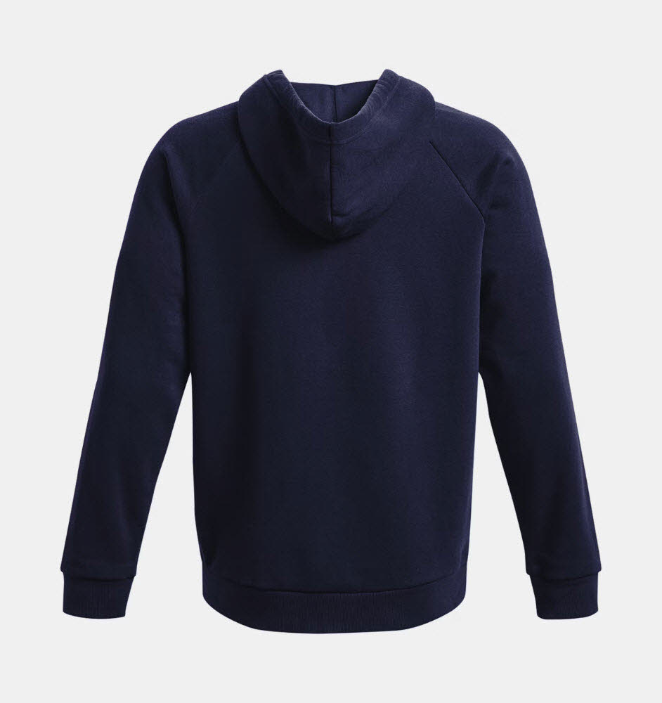 UA Rival Fleece FZ Hoodie-BLU
