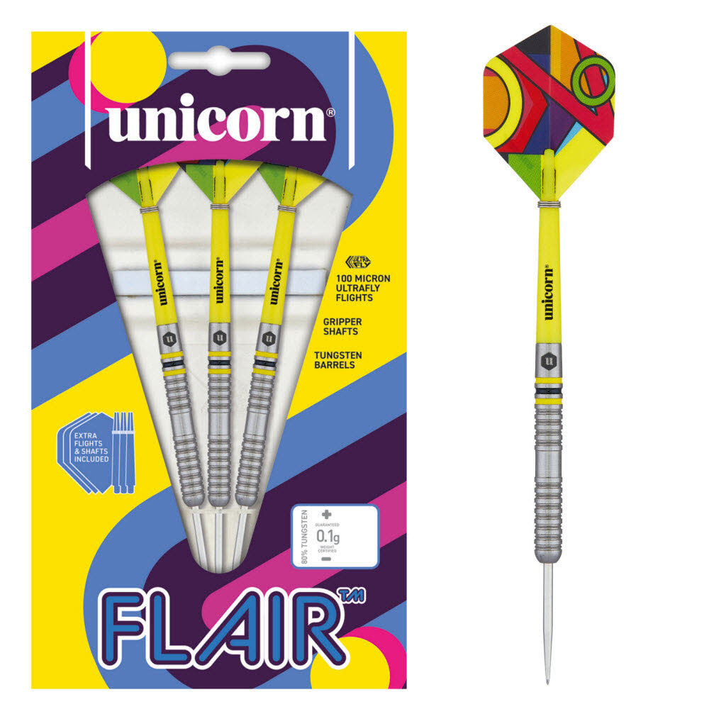Unicorn Flair 3 Steel Darts | 22 Gr.