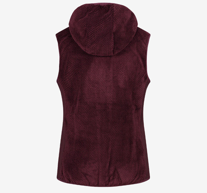 WOMAN VEST FIX HOOD