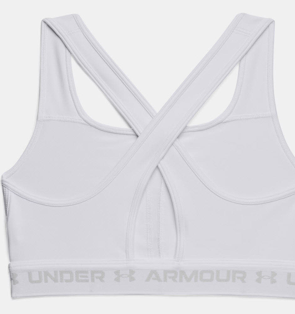 Crossback Mid Bra-WHT