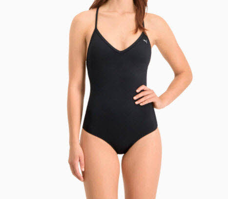 PUMA SWIM WOMEN V-NECK CROSSBACK SW