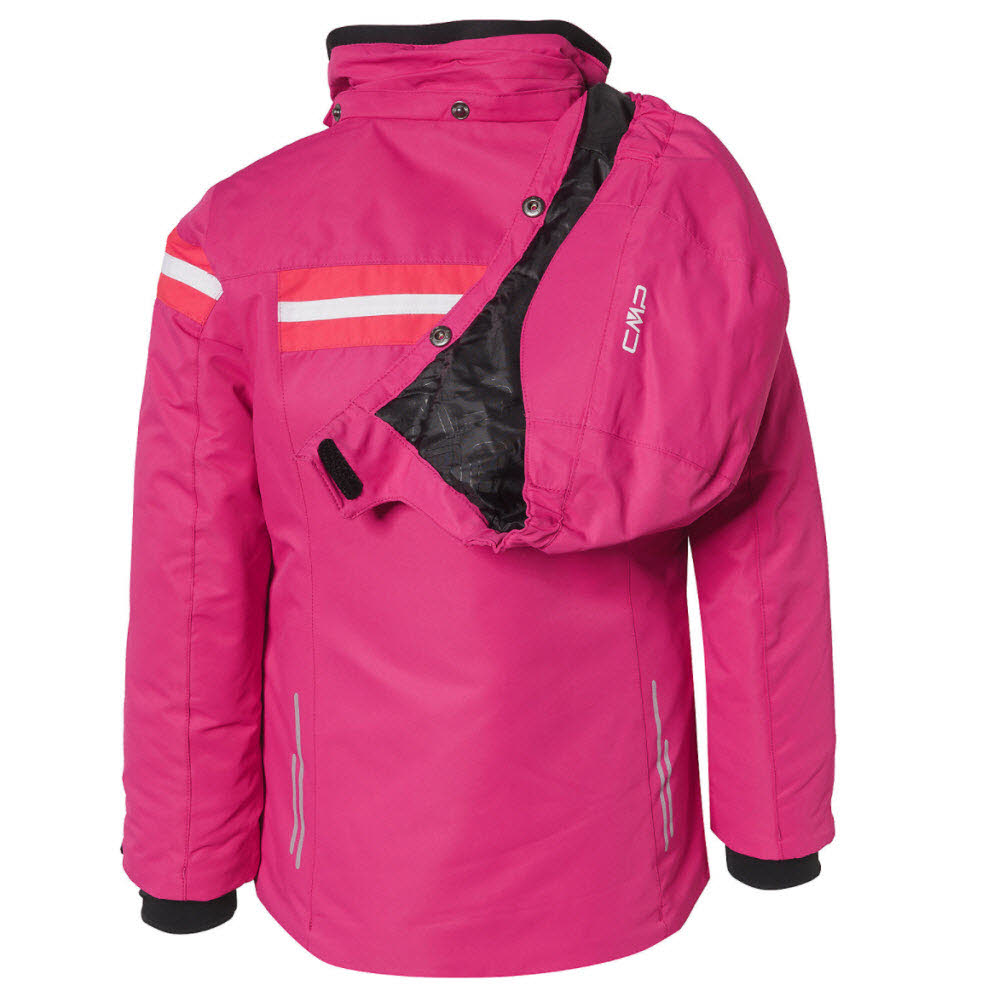 GIRL JACKET SNAPS HOOD