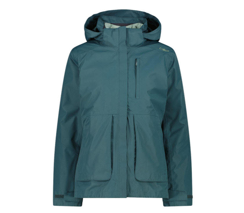 WOMAN JACKET ZIP HOOD DETACHBLE INN.JACK