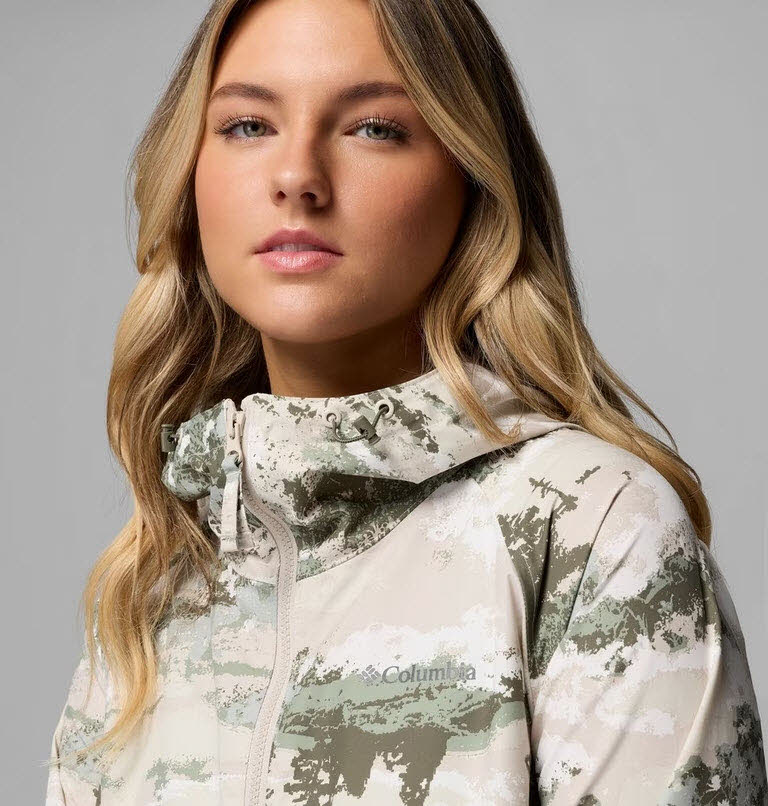 Spire Valley Printed Windbreaker