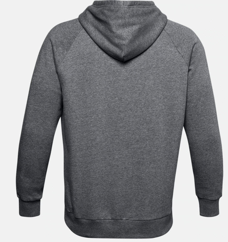 UA Rival Fleece Hoodie,Gray Lig