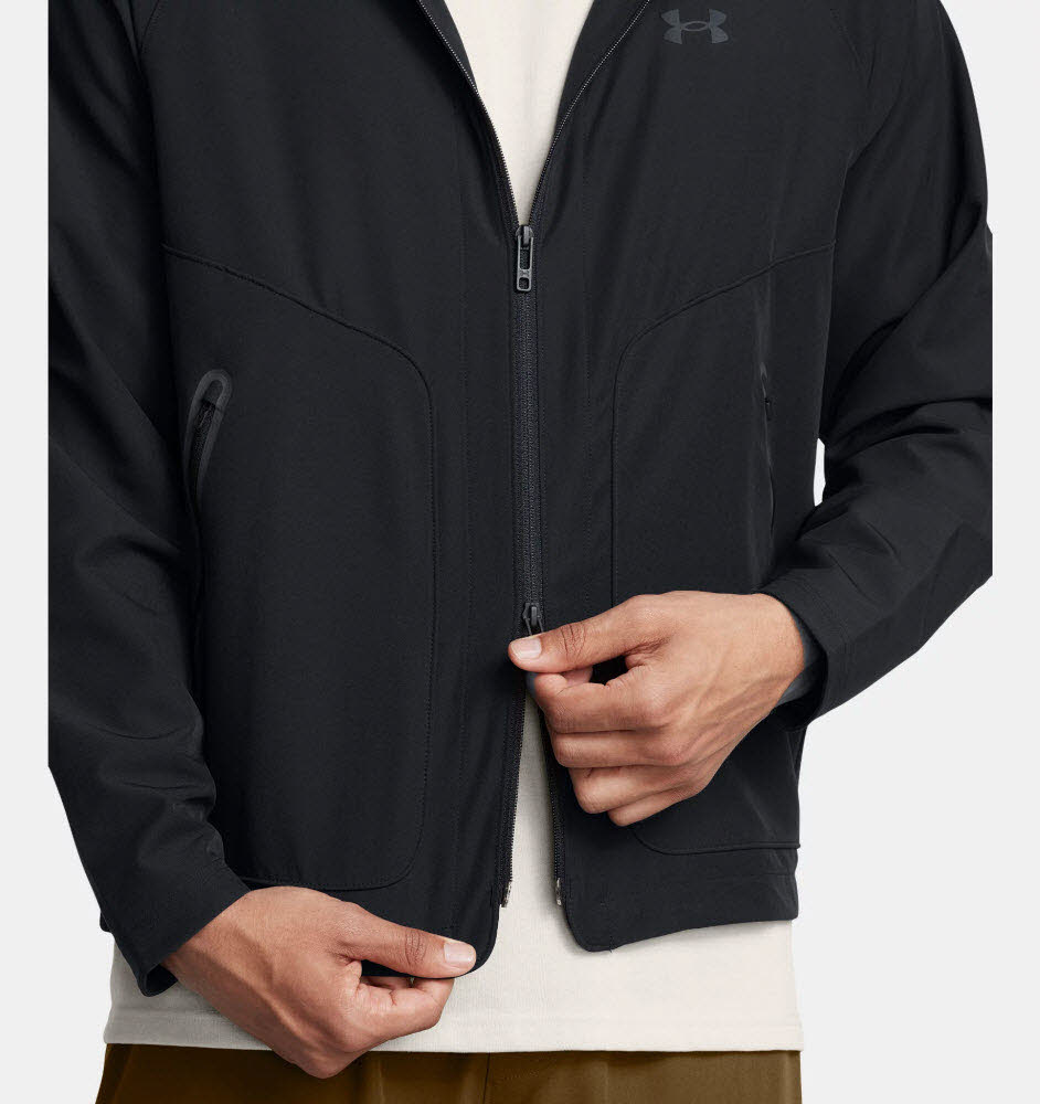 UA Unstoppable Jacket LC-BLK