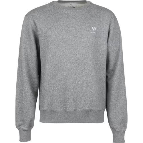 NOS PUSH Men´s crew,grau melie