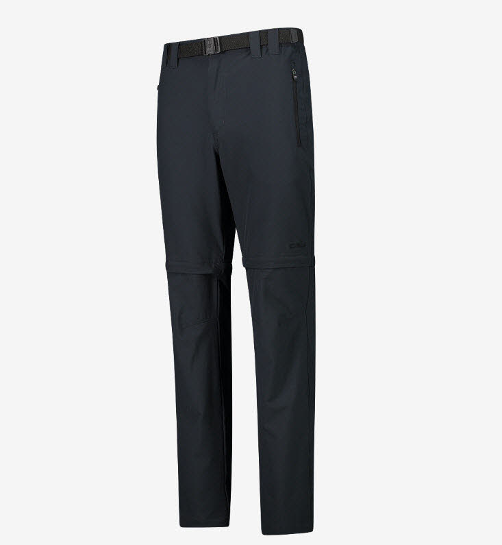 NOS MAN PANT ZIP OFF,ANTRACITE