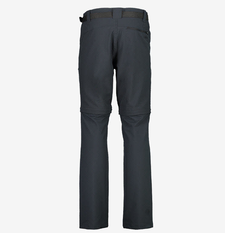 NOS MAN LONG PANT ZIP OFF,ANTRACITE