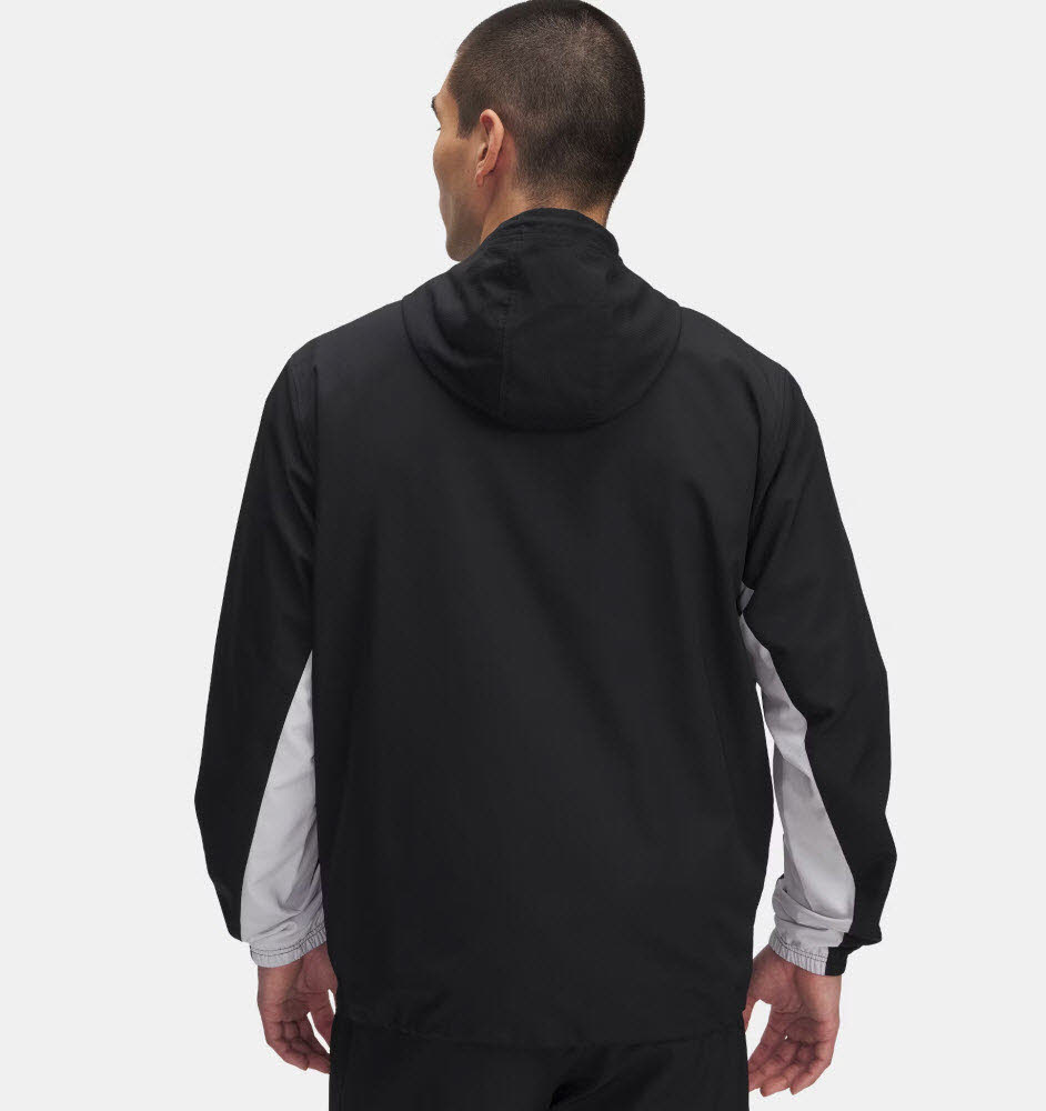 NOS UA Rival Wvn Windbreaker-BLK